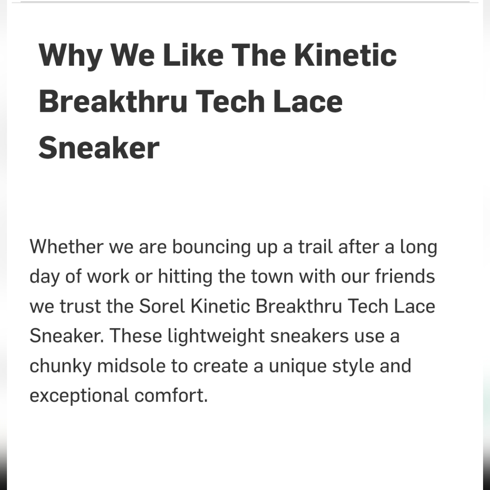 ~~SOREL💜Kinetic Sneakers~ - Picture 6 of 7